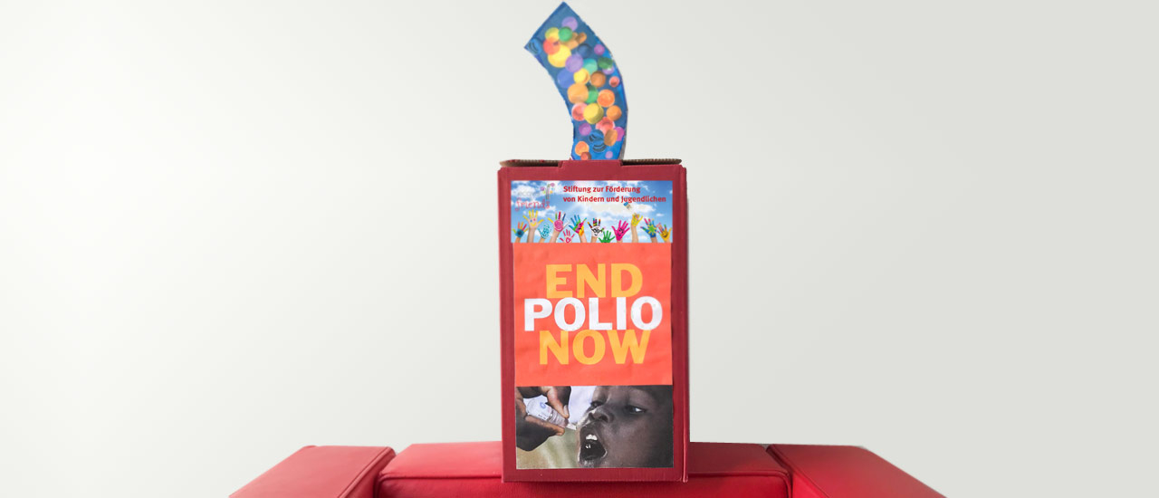Stiftung Ecovis & friends unterstützt Kampagne gegen Polio