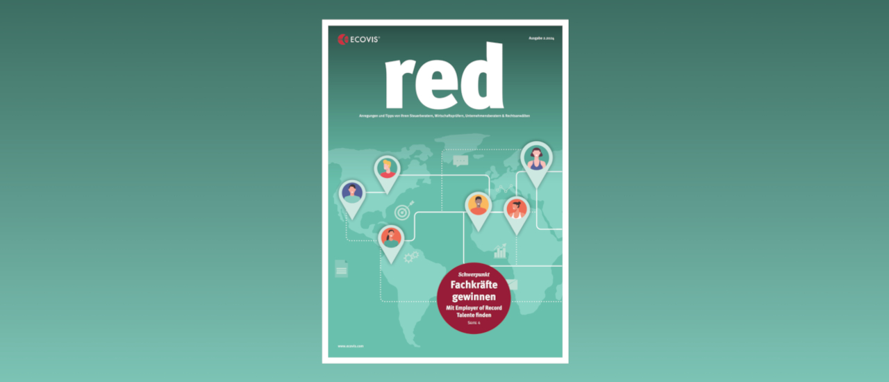 ECOVIS red – Ausgabe 2/2024