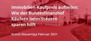 Immobilien-Kaufpreis aufteilen