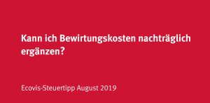 Wie setze ich meine Bewirtungskosten richtig ab