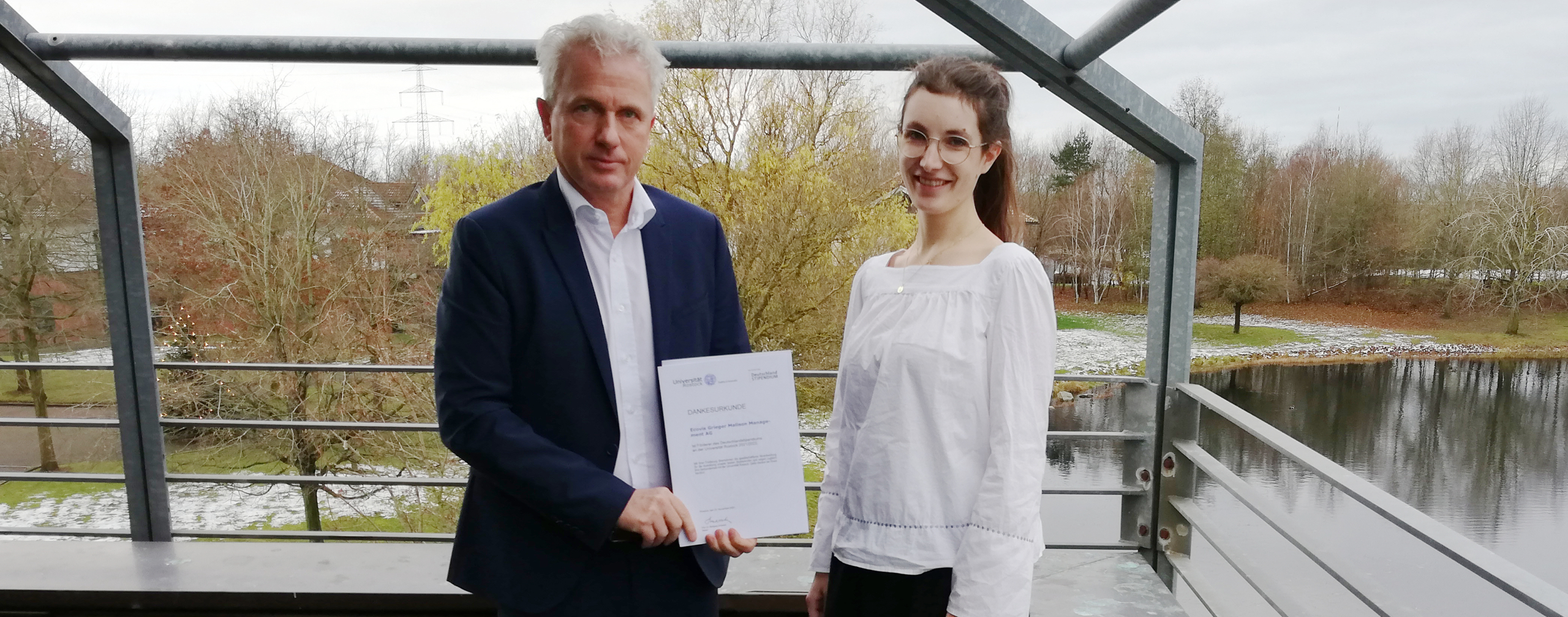 Deutschlandstipendium: Ecovis fördert Theologie-Studentin Gertrud Frenzel - Ecovis Deutschland