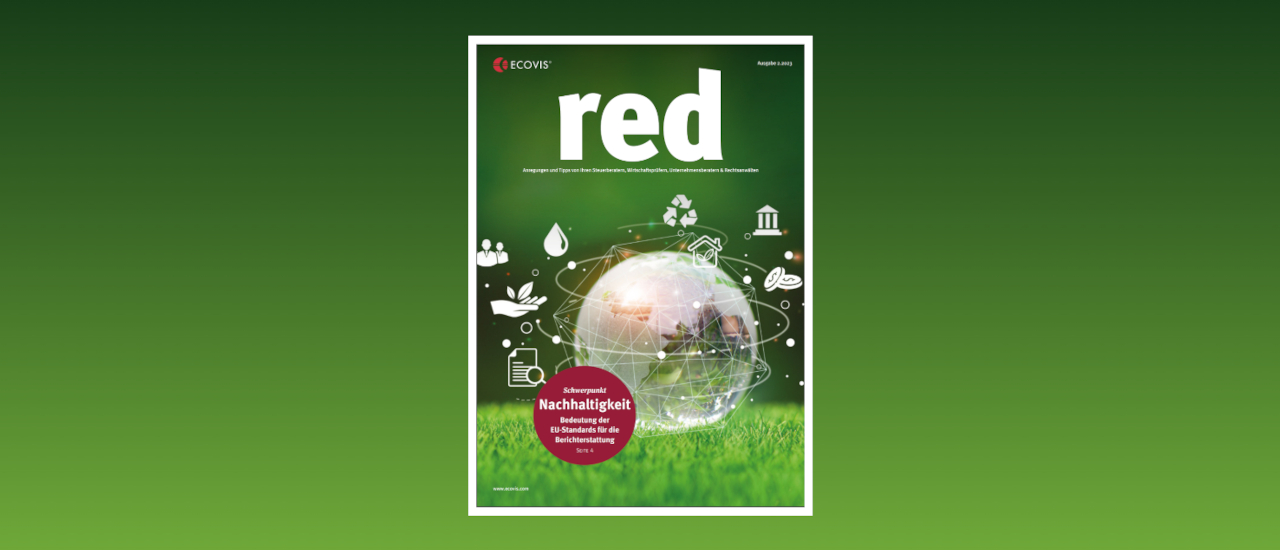 ECOVIS red – Ausgabe 2/2023 - Ecovis Deutschland