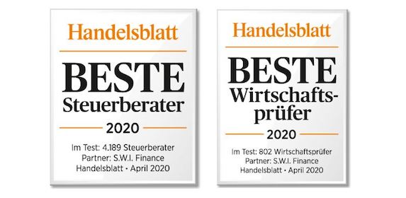 Handelsblatt: Ecovis-BeraterInnen sind „Beste Steuerberater“ und „Beste Wirtschaftsprüfer