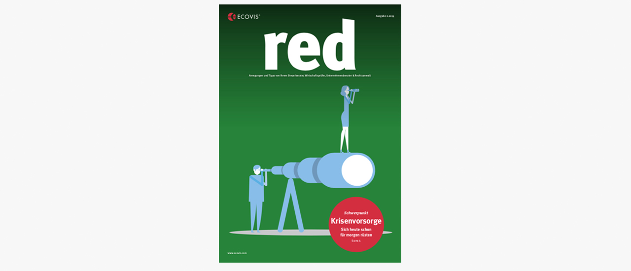 ECOVIS red – Ausgabe 2/2019 - Ecovis Deutschland