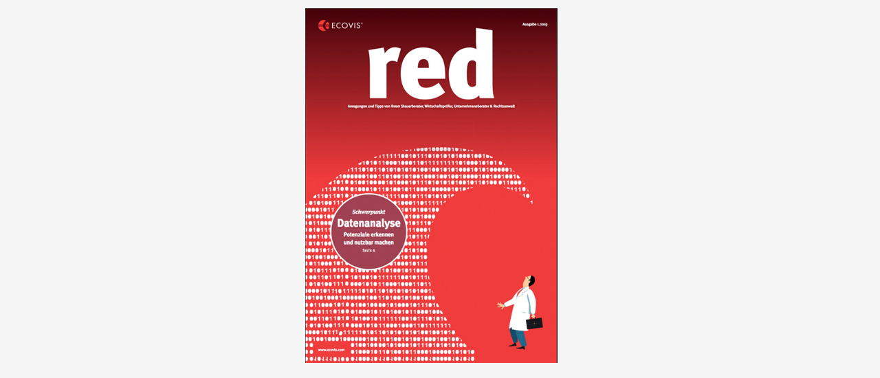 ECOVIS red – Ausgabe 1/2019 - Ecovis Deutschland