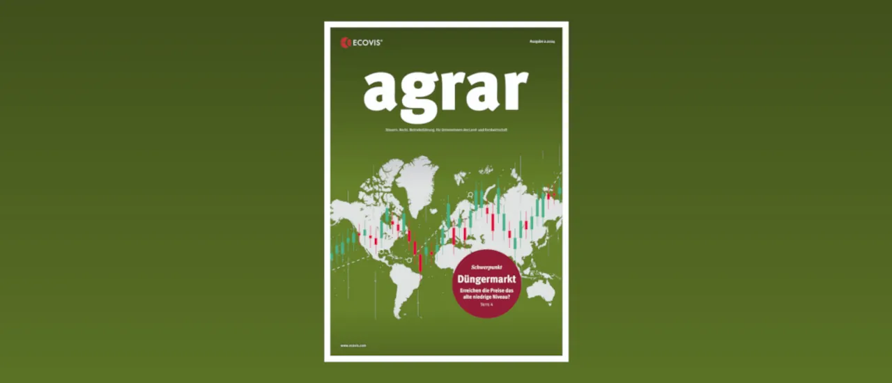 ECOVIS agrar – Ausgabe 2/2024 - Ecovis Deutschland