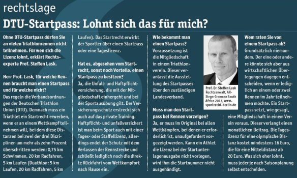 DTU-Startpass: Lohnt sich das für mich?