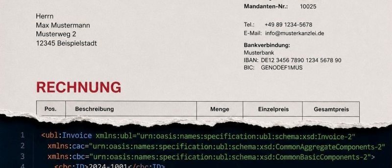 E-Rechnung: Wer jetzt nicht handelt, riskiert den Vorsteuerabzug