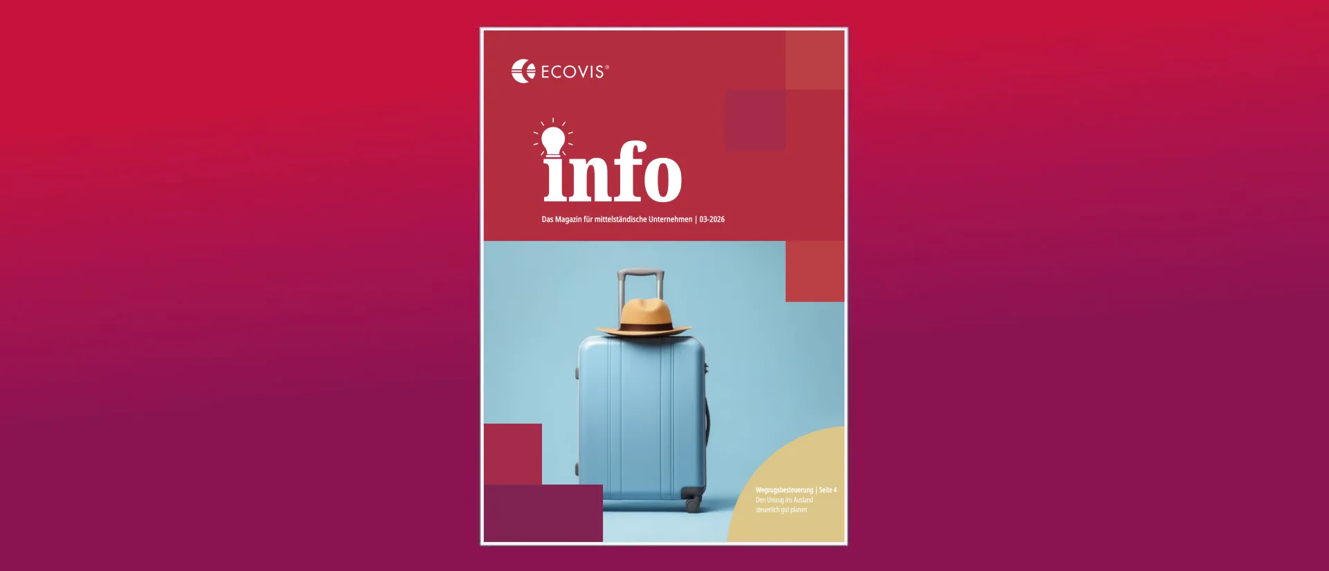ECOVIS info – Ausgabe 3/2026